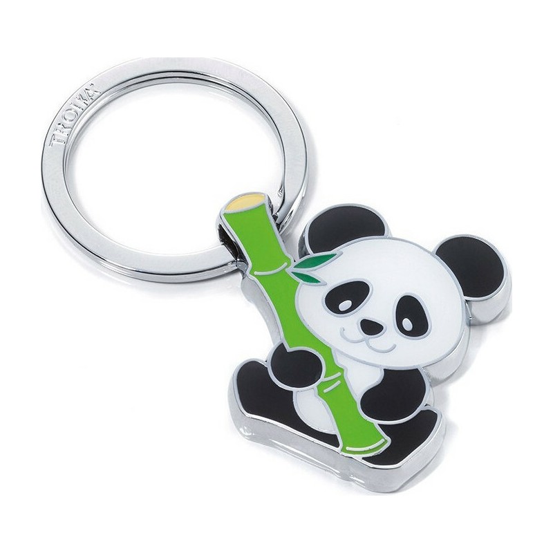 Troika Μεταλλικό Μπρελόκ Ζωάκι Bamboo Panda